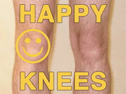 Your knees will be happy